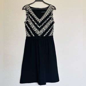 Cynthia Rowley Crochet Lace Sleeveless Dress